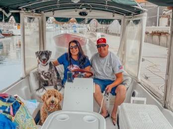 8-passenger Duffy boat