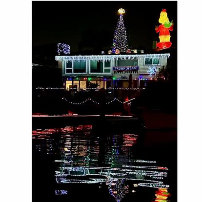 Christmas lights cruise