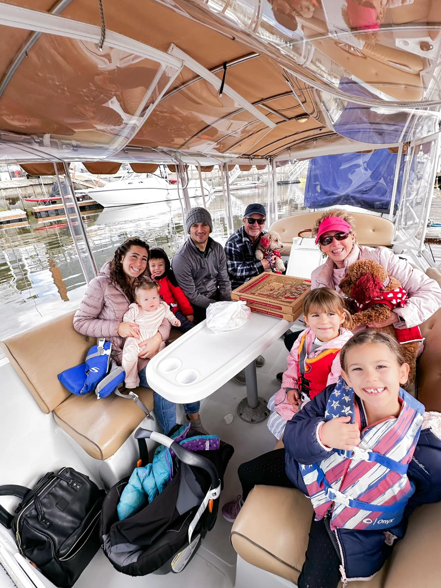 Prepared for boat day